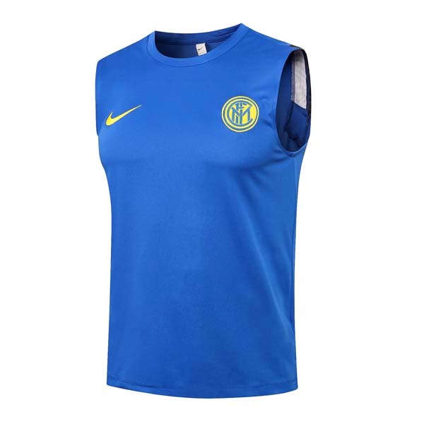 Trikot Inter Milan Ärmellos 2022 Blau Günstige Fußballtrikots